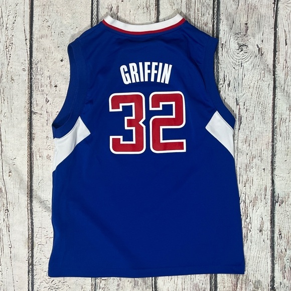 Blake Griffin Los Angeles Clippers Adidas NBA Basketball Sprots Jersey Boys - Picture 2 of 6